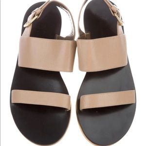Marni beige leather sandals